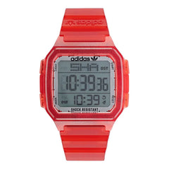 Adidas Red Resin Watch - Watches