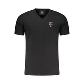 Aeronautica Militare Black Cotton Men Underwear Shirt