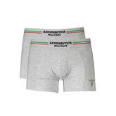 Aeronautica Militare Brown Cotton Men Boxer - XXL - Boxer Briefs