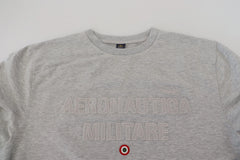 Aeronautica Militare Gray Men Pullover Sweatshirt Sweater - IT54 | XXL - Sweatshirts