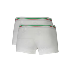 Aeronautica Militare White Cotton Men Boxer - Boxer Briefs