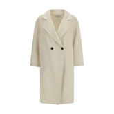 Aftercoat Double-breasted long Coat - IT42 | L - Overcoats