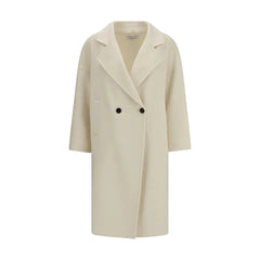 Aftercoat Double-breasted long Coat - IT42 | L - Overcoats
