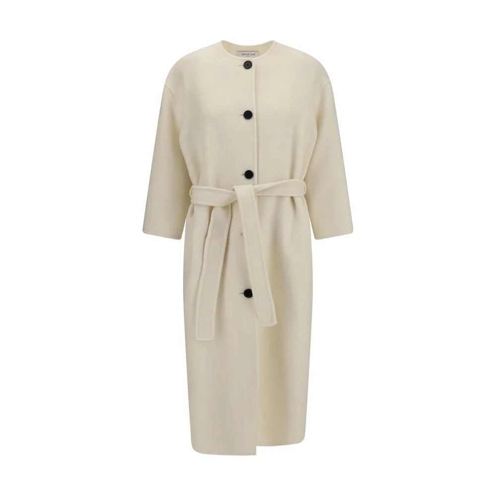 Aftercoat Knotted long Coat - IT42 | L - Overcoats