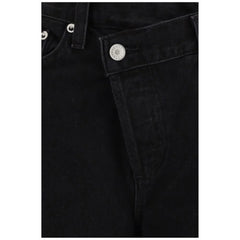 Agolde Black Cotton Jeans Denim