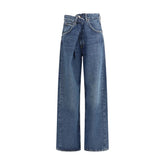 Agolde Blue Cotton Jeans Denim