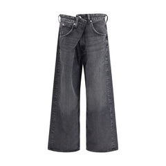 Agolde Gray Cotton Jeans Denim