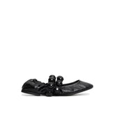 Alaïa Black Calfskin Moccassin - EU37/US7