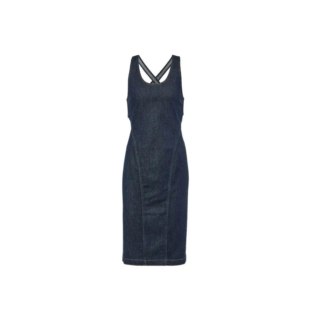 Alaïa Blue Cotton Casual Dress - 40