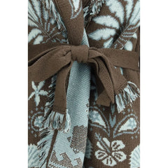 Alanui Brown Wool Cardigan - S