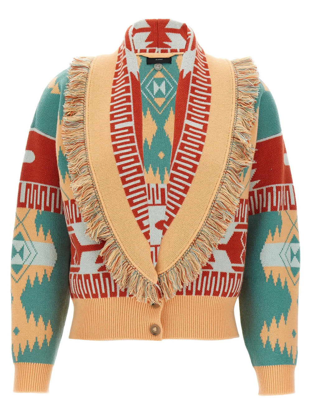 Alanui Multicolor Wool Cardigan