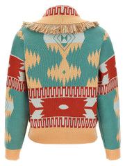 Alanui Multicolor Wool Cardigan