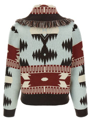 Alanui Multicolor Wool Cardigan - S