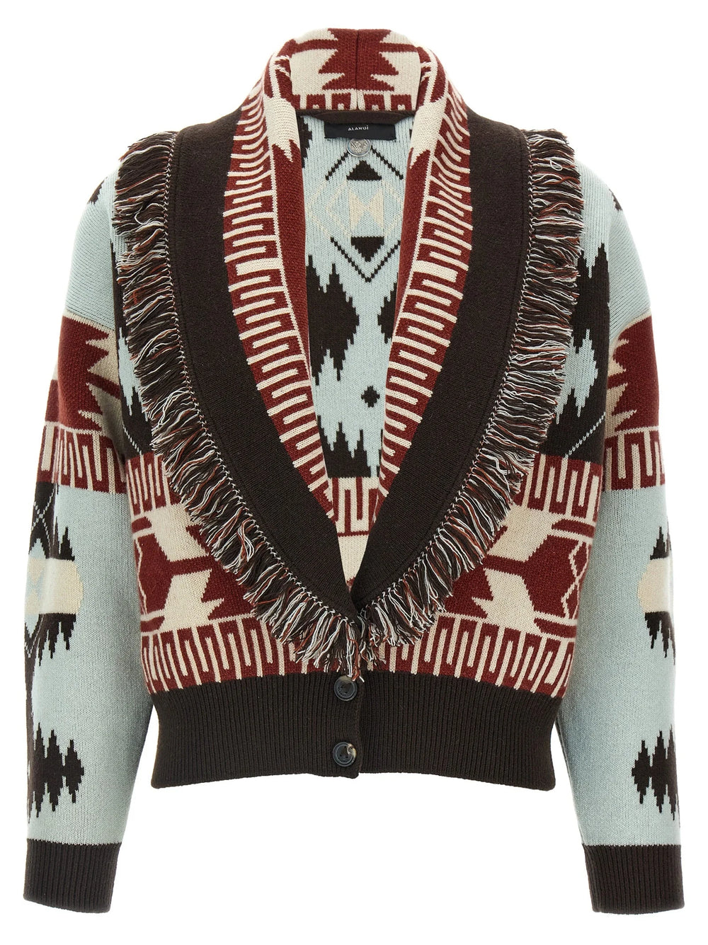 Alanui Multicolor Wool Cardigan - S