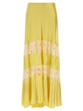 Saia mini de viscose bicolor Alberta Ferretti