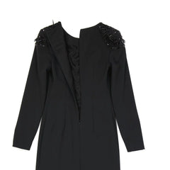 Alberta Ferretti Black Elastane Casual Dress - 38