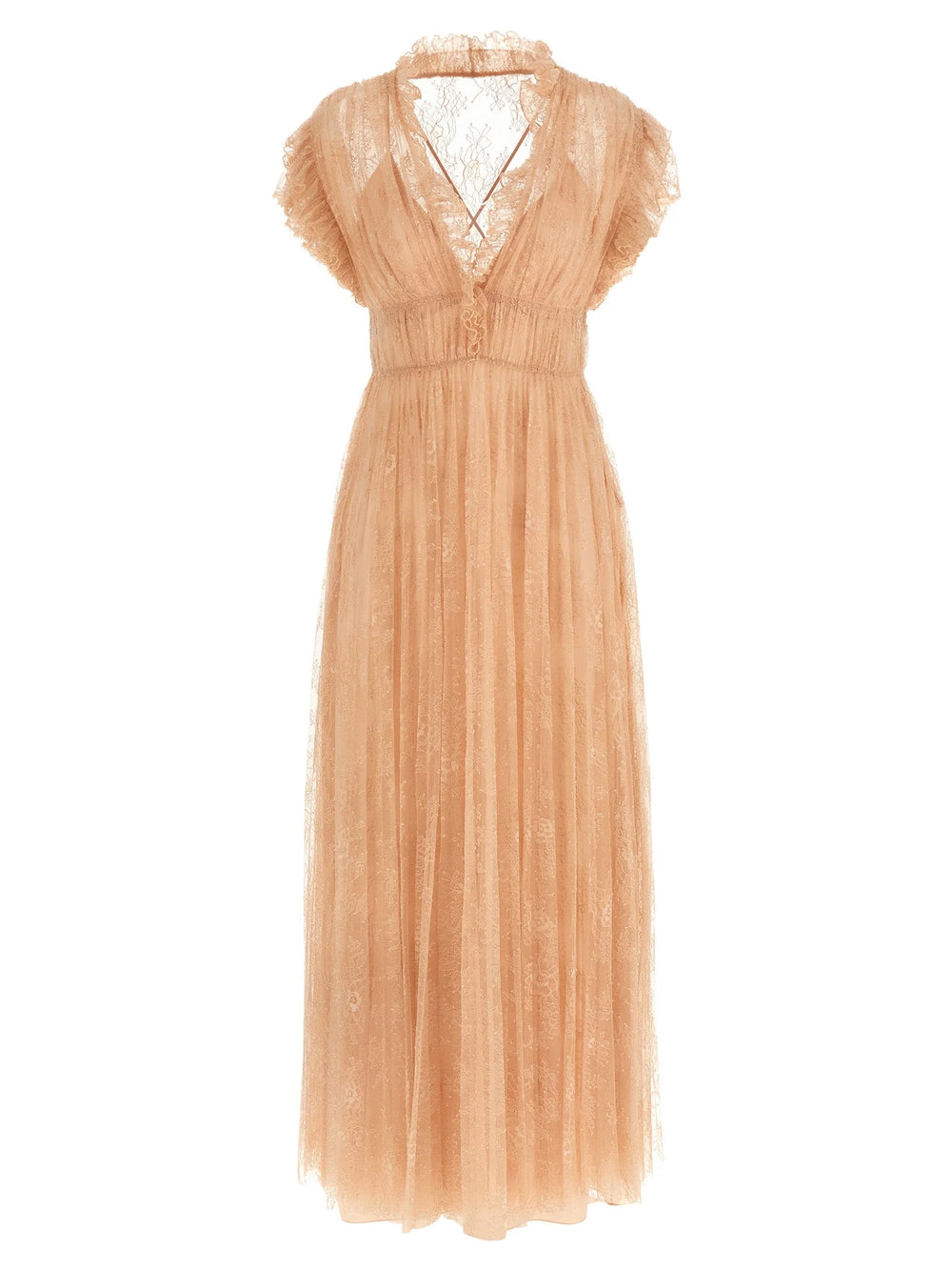 Alberta Ferretti Multicolor Polyamide Long Dress - IT40