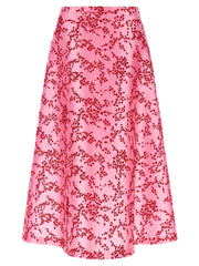 Alberta Ferretti Multicolor Polyester Mini Skirt