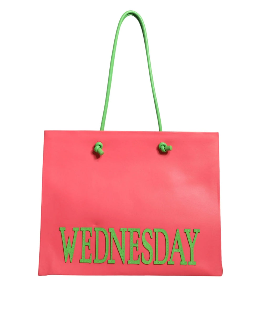 Alberta Ferretti Pink Leather Weekend Wednesday Shopping Tote Bag - Shopper Bags