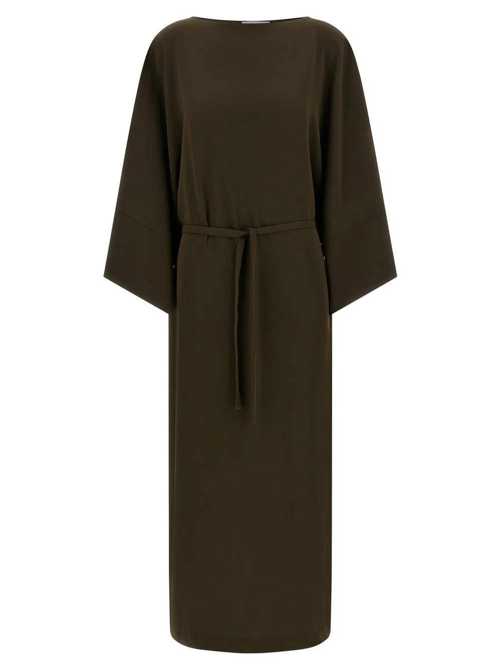 Alberto Biani Brown Triacetate Casual Dress - IT38