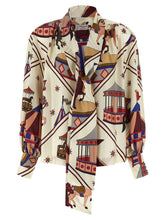 Alberto Biani Multicolor Silk Blouse - IT40