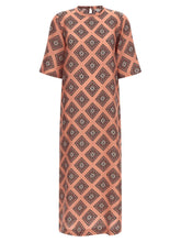 Alberto Biani Multicolor Silk Long Dress