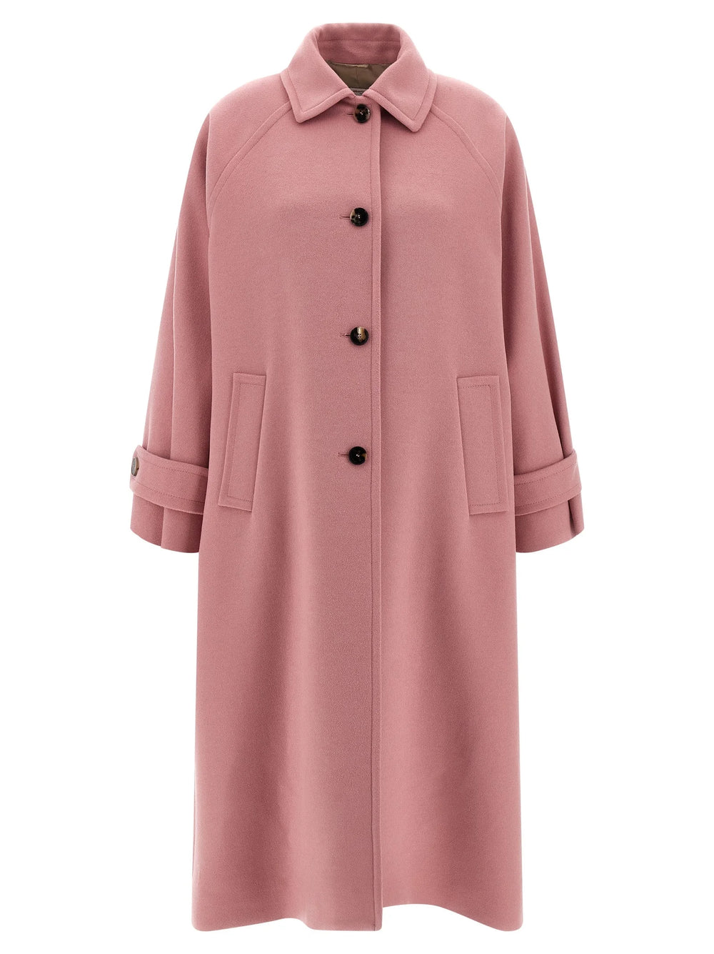 Alberto Biani Multicolor Virgin Wool Coat - IT40