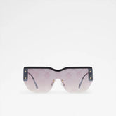 ALDO Black And White Polycarbonate Sunglasses