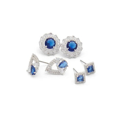 ALDO Blue Elastane Earrings - One Size