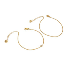 ALDO Gold Elastane Bracelet - One Size