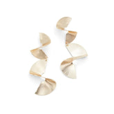 ALDO Gold Elastane Earrings - One Size