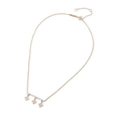 ALDO Gold Elastane Necklace - One Size