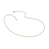 ALDO Gold Elastane Necklace - One Size