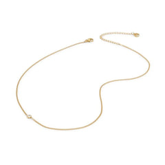 ALDO Gold Elastane Necklace - One Size