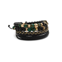ALDO Green Elastane Bracelet - One Size