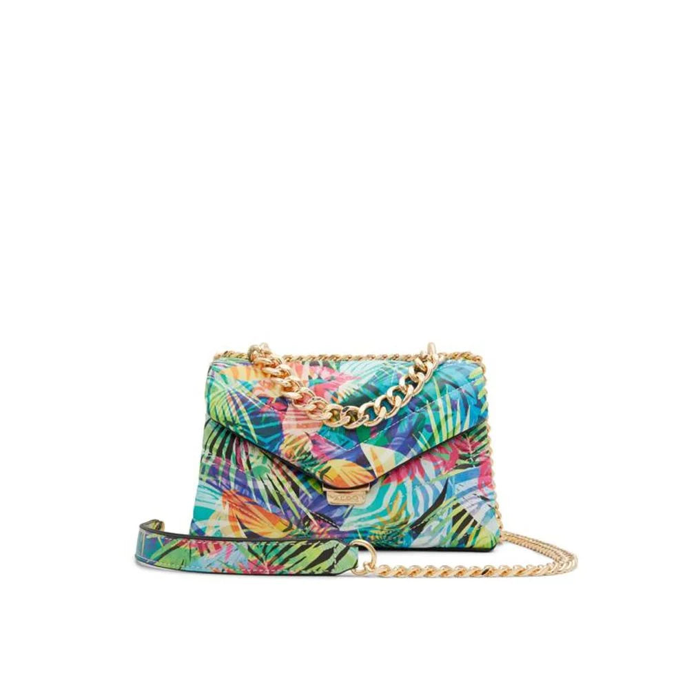 ALDO Light Blue Polyethylene Shoulder Bag