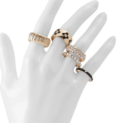 ALDO Multicolor Elastane Ring - S