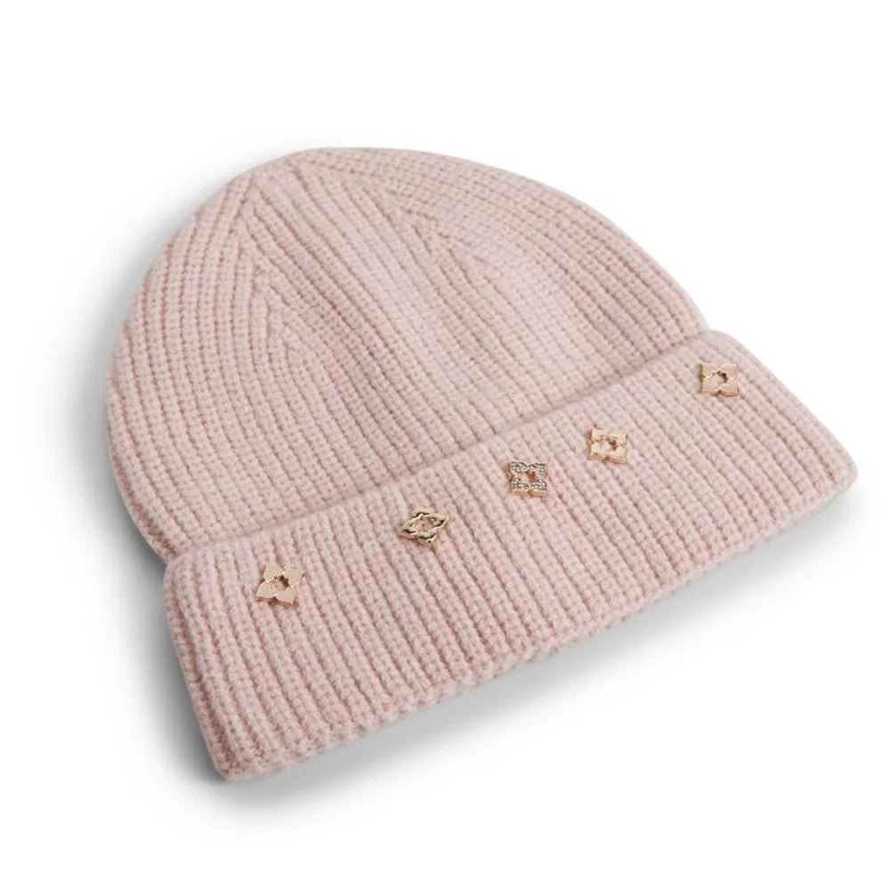 ALDO Pink Polyester Beanie - UNI
