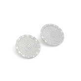 ALDO Silver Elastane Earrings - One Size