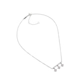 ALDO Silver Elastane Necklace - One Size