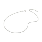 ALDO Silver Elastane Necklace - One Size