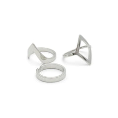ALDO Silver Elastane Ring