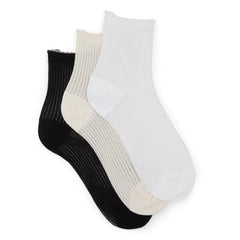 ALDO White Cotton Socks - UNI