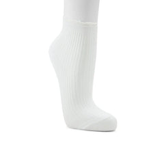 ALDO White Cotton Socks - UNI