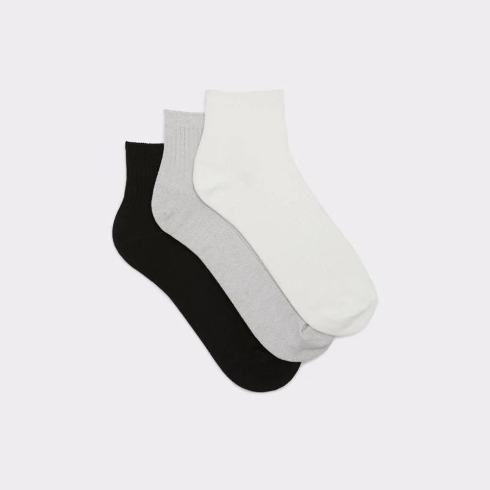 ALDO White Polyester Socks - UNI