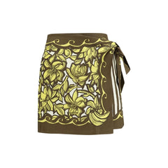 Alemais Multicolor Hemp Mini Skirt