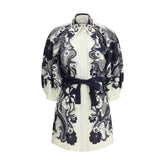 Alemais Multicolor Linen Casual Dress - 12 - Dresses