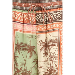 Alemais Multicolor Silk Casual Pants