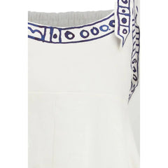 Alemais White Linen Casual Dress - 10