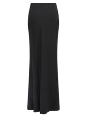 Alessandra Rich Black Virgin Wool Mini Skirt - IT42